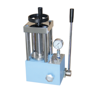 Atomfair PTP-572 Powder Tablet Press, 4-Column Integrated Board Anti-Oil Leak, 0.01MPa Precision Optional Gauge 0-24 Ton, 245×175×415mm, Lab Material Testing Chemical Analysis Infrared Detection