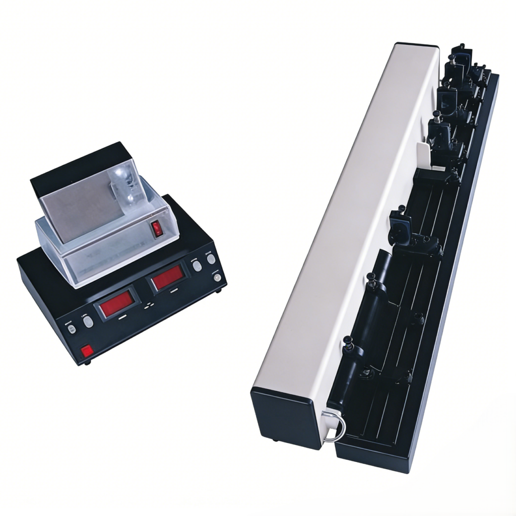 Atomfair EOM-739 LiNbO3 Crystal Electro-Optic Modulation Tester - High Precision Optical Experiment Instrument for Waveform Observation, Half-Wave Voltage Measurement & Laser Communication Demo