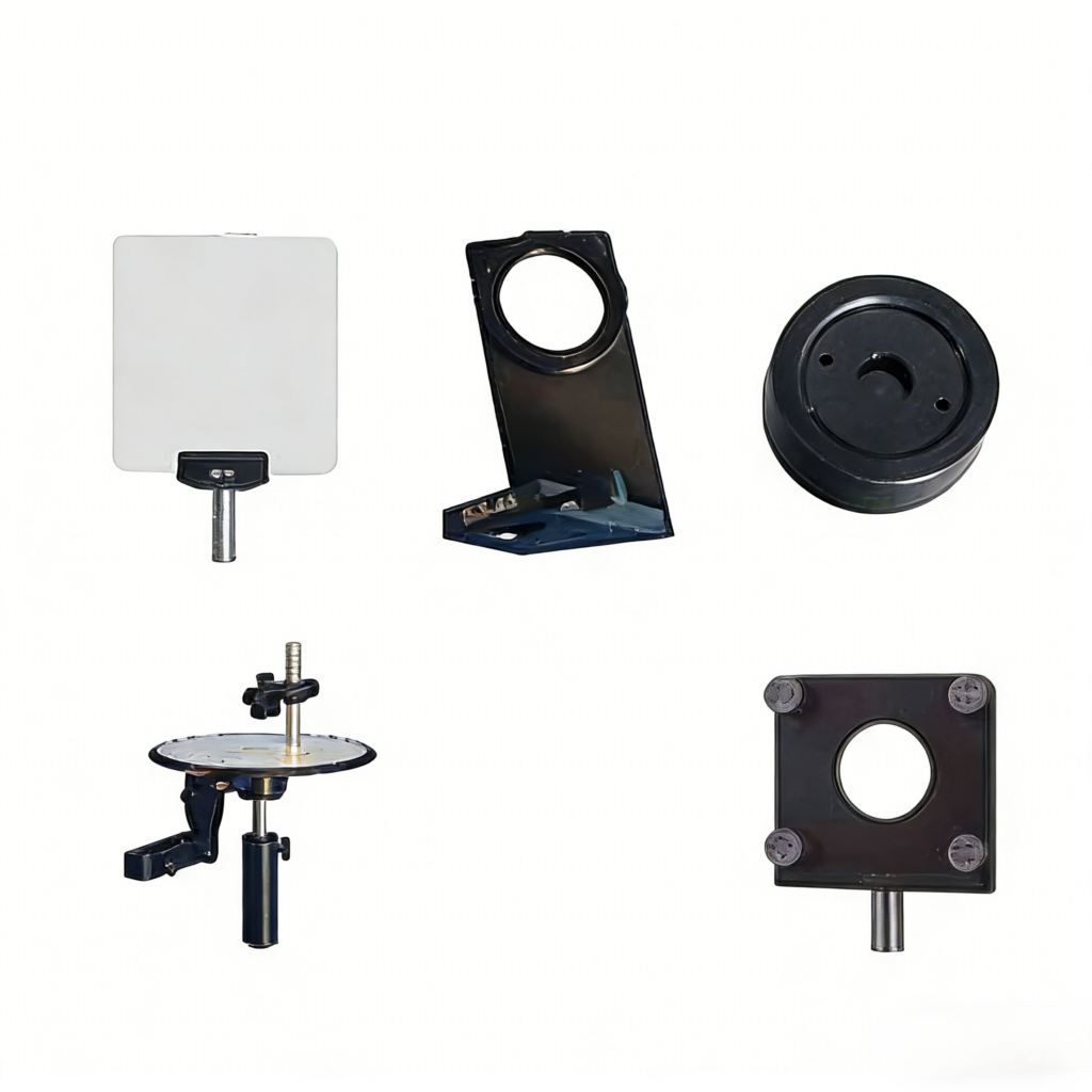 Atomfair Optical Experiment Accessory Series - Suitable for Imaging, Filtering & Angle Measurement, Precision-Fit for Scientific Research & Teaching, Including Ground Glass Screen & Optical Angle Table