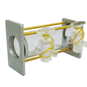Atomfair Gas Cell, High Precision Optical Glass, Infrared Spectrum Detection Core Accessory, OPL 100mm × Aperture 35mm, For FTIR Spectrometer Gas Testing Application