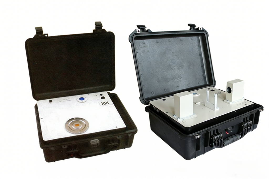 Atomfair Portable Fourier Transform Infrared Spectrophotometer, Open Sample Chamber, 7800-375cm⁻¹, 490×390×190mm 18kg, Field Asphalt Testing & Mobile Lab Detection