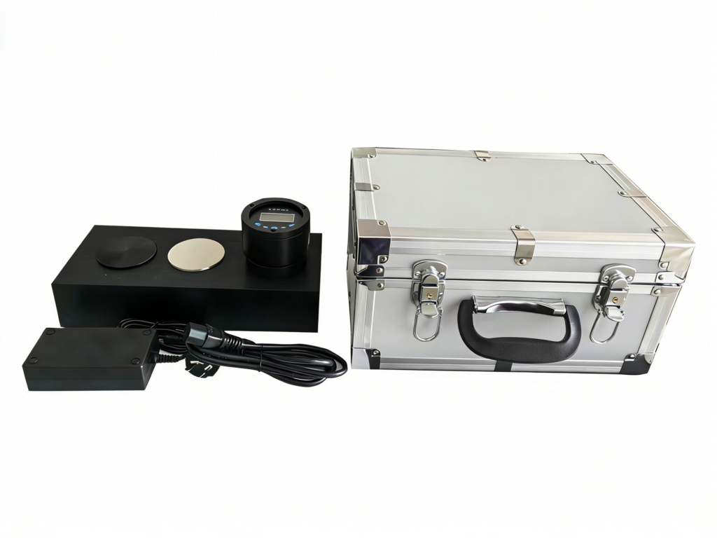 Atomfair Hemispherical Emissivity Tester, Integrated LCD Probe, ±1% Accuracy 0.01 Resolution, ASTM C1371, Architectural Coating & Aerospace Material Testing