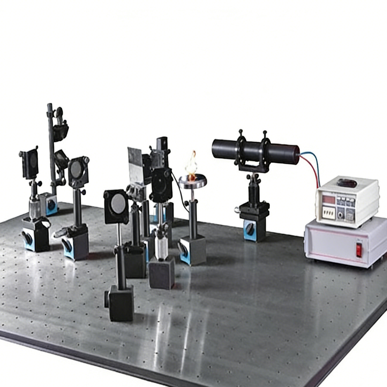 Atomfair Holographic Optics Experiment System - 13 Core Experiments for Education Research Industrial R&D Hobbyists with 3D Display