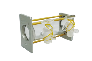 Atomfair Gas Cell, High Precision Optical Glass, Infrared Spectrum Detection Core Accessory, OPL 100mm × Aperture 35mm, For FTIR Spectrometer Gas Testing Application