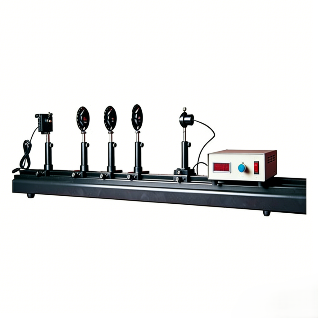 Atomfair-PLS-527 Standalone Polarized Light Experiment System - Stable Semiconductor Laser for College Physics Group Labs