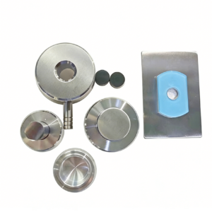 Atomfair Infrared Tablet Press Mold, 304 SS & YT15 Carbide, Release Design, Φ13mm×20mm, 1 Rack Included, Lab IR Sampling Tool