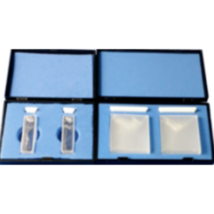 Atomfair Cuvette (Atomfair-CVT-3856), Glass & Quartz Material Options, 10×10mm 40×10mm 50×10mm, International Standard, Lab Liquid Sample IR Spectroscopy Accessory