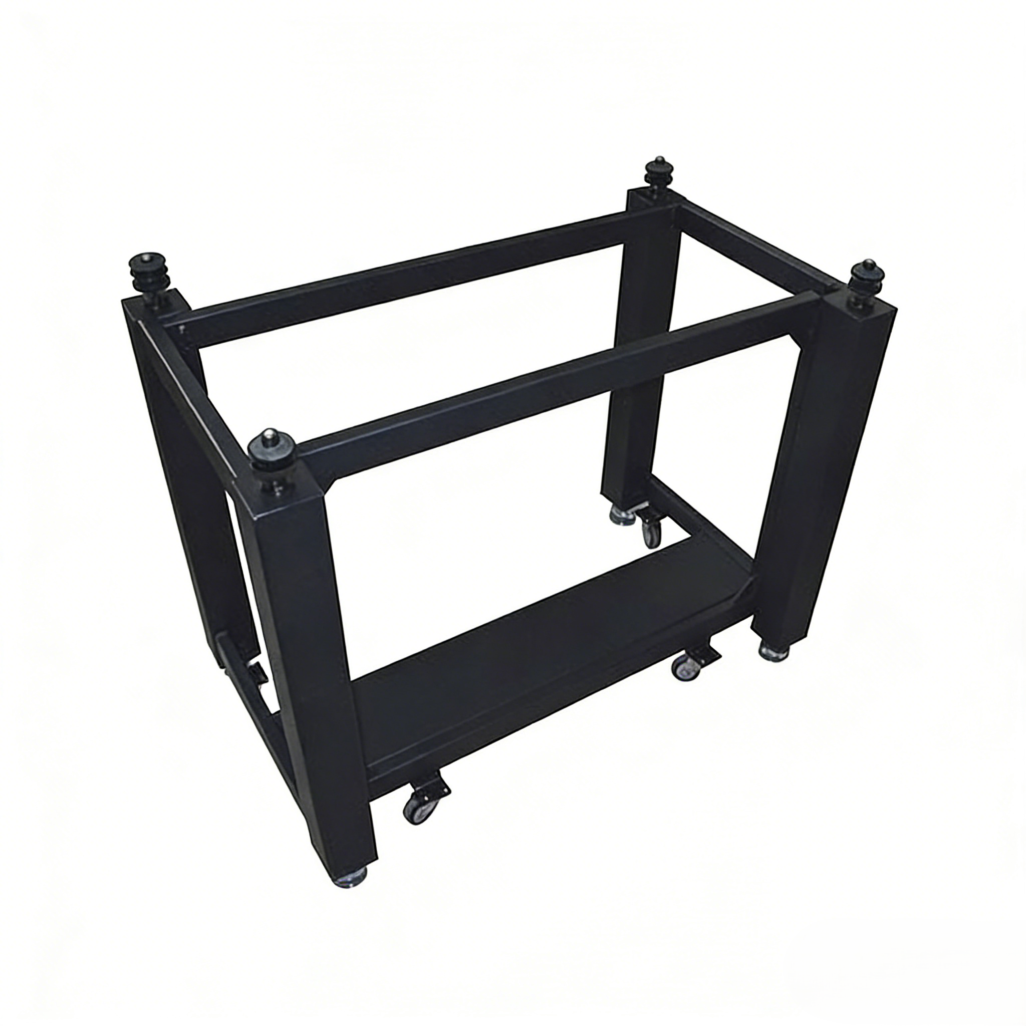 Atomfair RBS-W 519 Wheeled Rigid Breadboard Stand - International Standard Laboratory Accessory with 700mm Height, ±30mm to -10mm Adjustable Range, Vibration Isolation & Swivel Casters for Multi-Size Worktops