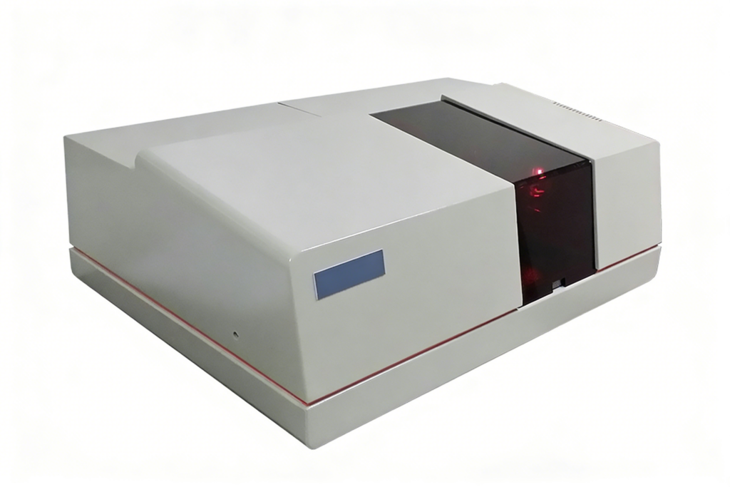 Atomfair Double Beam Infrared Spectrophotometer, High Sensitivity Pyroelectric Detector, 4000-400cm⁻¹, 740×610×270mm, for Pharmaceutical Chemical Petroleum Material Analysis