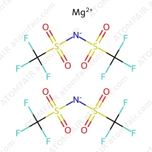 Atomfair Magnesium Bis(trifluoromethanesulfonyl)imide CAS 133395-16-1 MgTFSI 98% Battery Grade Moisture 50g