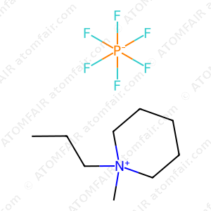 Atomfair N-Methyl-N-propylpiperidinium Hexafluorophosphate CAS 1426821-81-9 PI13-PF₆ 99.9% Battery Grade Moisture 50g