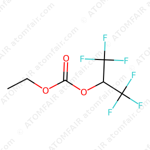 Atomfair Ethyl Hexafluoroisopropyl Carbonate CAS 18925-64-9 EHFIPC 99% Battery Grade Moisture 50g