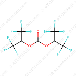 Atomfair Bis(hexafluoroisopropyl) Carbonate CAS 18925-66-1 BHFC 99% Battery Grade Moisture 50g