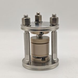 Atomfair High-Precision PEEK Insulated Constant-Spacing Solid-State Battery Mold  Ø70 mm × 94 mm