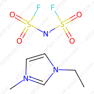 Atomfair 1-Ethyl-3-methylimidazolium Bis(fluorosulfonyl)imide CAS 235789-75-0 EMI-FSI 99.9% Battery Grade Moisture 50g