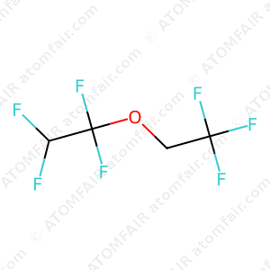 Atomfair 1,1,2,2-Tetrafluoroethyl-2,2,2-trifluoroethyl Ether CAS 406-78-0 FEE 99.95% Battery Grade Moisture 50g
