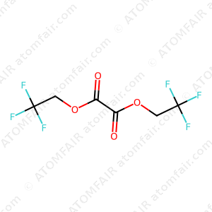Atomfair Bis(2,2,2-trifluoroethyl) Oxalate CAS 466684-90-2 TFE Oxalate 99% Battery Grade Moisture 50g