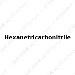 Atomfair Hexanetricarbonitrile CAS 772-25-4 HTCN 99.5% Battery Grade Moisture 50g