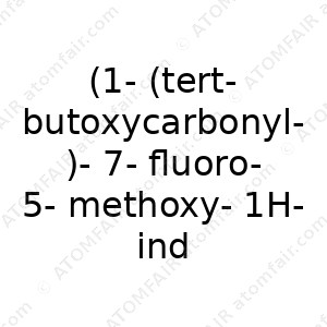(1-(tert-butoxycarbonyl)-7-fluoro-5-methoxy-1H-indol-2-yl)boronic acid (CAS: N/A)