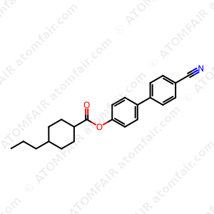 4'-cyano-[1,1'-biphenyl]-4-yl 4-propylcyclohexane-1-carboxylate (CAS: 71297-14-8)