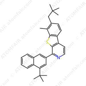 1-(4-(tert-butyl)naphthalen-2-yl)-8-methyl-7-neopentylbenzo[4,5]thieno[2,3-c]pyridine (CAS: 2823288-10-2)