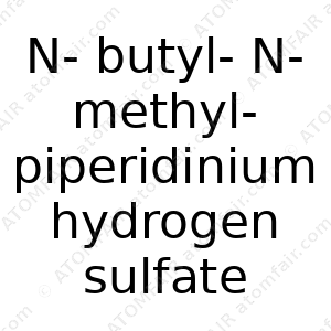 N-butyl-N-methyl-piperidinium hydrogen sulfate (CAS: N/A)