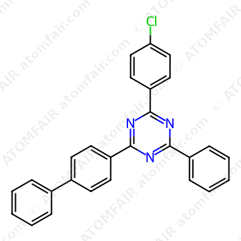 2-(biphenyl-4-yl)-4-(4-chlorophenyl)-6-phenyl-1,3,5-triazine (CAS: 1642330-72-0)
