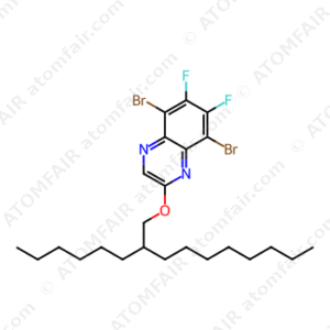 Quinoxaline, 5,8-dibromo-6,7-difluoro-2-[(2-hexyldecyl)oxy] (CAS: 2269476-12-0)