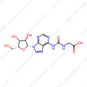Glycine, N-[[(9-β-D-ribofuranosyl-9H-purin-6-yl)amino]carbonyl] (CAS: 29902-55-4)