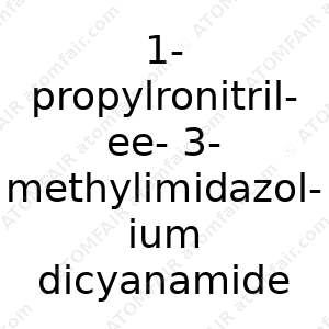 1-propylronitrilee-3-methylimidazolium dicyanamide (CAS: N/A)