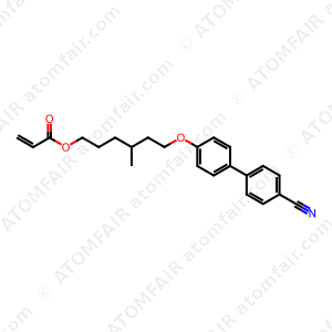 (S)-6-(4'-CYANOBIPHENYL-4-YLOXY)-4-METHYLHEXYL ACRYLATE (CAS: 247191-70-4)