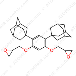 Oxirane, 2,2'-[[4,6-bis(tricyclo[3.3.1.13,7]dec-1-yl)-1,3-phenylene]bis(oxyMethy (CAS: 1030386-18-5)