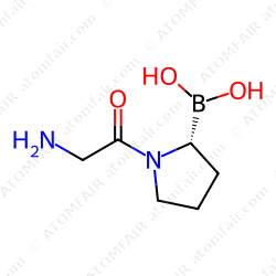 Boronic acid, B-[(2R)-1-(2-aminoacetyl)-2-pyrrolidinyl] (CAS: 791040-40-9)