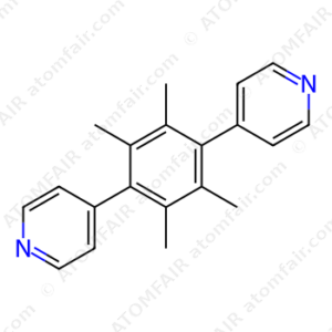 Pyridine, 4,4'-(2,3,5,6-tetramethyl-1,4-phenylene)bis (CAS: 1124218-83-2)