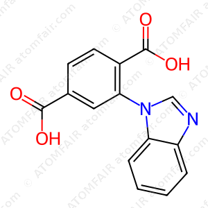 1,4-Benzenedicarboxylic acid, 2-(1H-benzimidazol-1-yl) (CAS: 2077208-12-7)