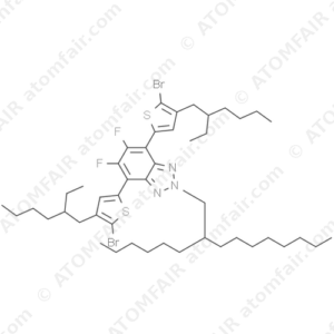 2H-Benzotriazole, 4,7-bis[5-bromo-4-(2-ethylhexyl)-2-thienyl]-5,6-difluoro-2-(2-hexyldecyl) (CAS: 2239298-37-2)