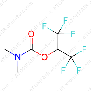Carbamic acid, N,N-dimethyl-, 2,2,2-trifluoro-1-(trifluoromethyl)ethyl ester (CAS: 607382-53-6)