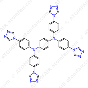 1,4-Benzenediamine, N1,N1,N4,N4-tetrakis[4-(4H-1,2,4-triazol-4-yl)phenyl] (CAS: 2244292-47-3)