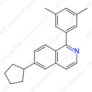 6-cyclopentyl-1-(3,5-dimethylphenyl)isoquinoline (CAS: 2122870-54-4)
