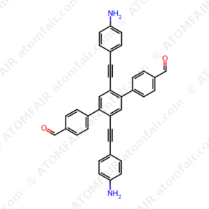 2',5'-bis((4-aminophenyl)ethynyl)-[1,1':4',1''-terphenyl]-4,4''-dicarbaldehyde (CAS: 2375652-87-0)