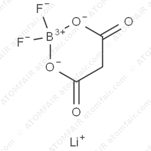 Borate(1-), difluoro[propanedioato(2-)-κO1,κO3]-, lithium (1:1), (T-4) (CAS: 866596-75-0)