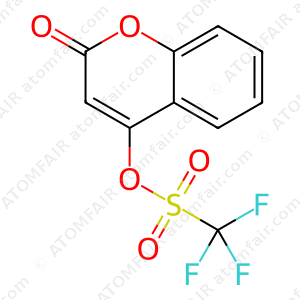 Methanesulfonic acid, 1,1,1-trifluoro-, 2-oxo-2H-1-benzopyran-4-yl ester (CAS: 113777-29-0)