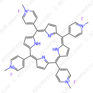 5,10,15,20-Tetra(N-methyl-4-pyridyl)porphyrin tetraiodide (CAS: 36674-90-5)