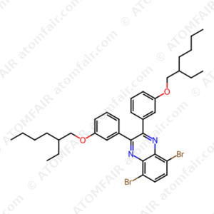 5,8‐dibroMo‐2,3‐bis(3‐(2‐ ethylhexyloxy)phenyl)qui noxaline (CAS: 498572-73-9)