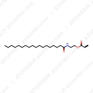 2-Propenoic acid, 2-[(1-oxooctadecyl)amino]ethyl ester (CAS: 54052-96-9)