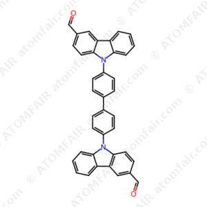 9,9'-(Biphenyl-4,4'-diyl)bis(9H-carbazole-3-carbaldehyde) (CAS: 597570-65-5)