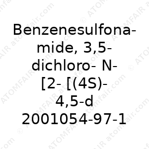 Benzenesulfonamide, 3,5-dichloro-N-[2-[(4S)- 4,5-dihydro-4-(1-methylethyl)-2-oxazolyl]-6- [[(1S,2R,5S)-5-methyl-2-(1- methylethyl)cyclohexyl]oxy]phenyl] (CAS: 2001054-97-1)