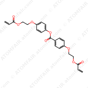 Benzoic acid, 4-[2-[(1-oxo-2-propen-1-yl)oxy]ethoxy]-, 4-[2-[(1-oxo-2-propen-1-yl)oxy]ethoxy]phenyl ester (CAS: 307503-30-6)