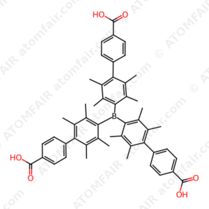 [1,1'-Biphenyl]-4-carboxylic acid, 4',4''',4'''''-borylidynetris[2',3',5',6'-tetramethyl (CAS: 1048667-04-4)