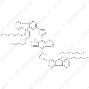 4,8-Bis(5-(9,9-Dioctylfluoren-2-yl)-2-thiophene)benzo[1,2-c:4,5-c']bis([1,2,5]thiadiazole) (CAS: 1070910-84-7)